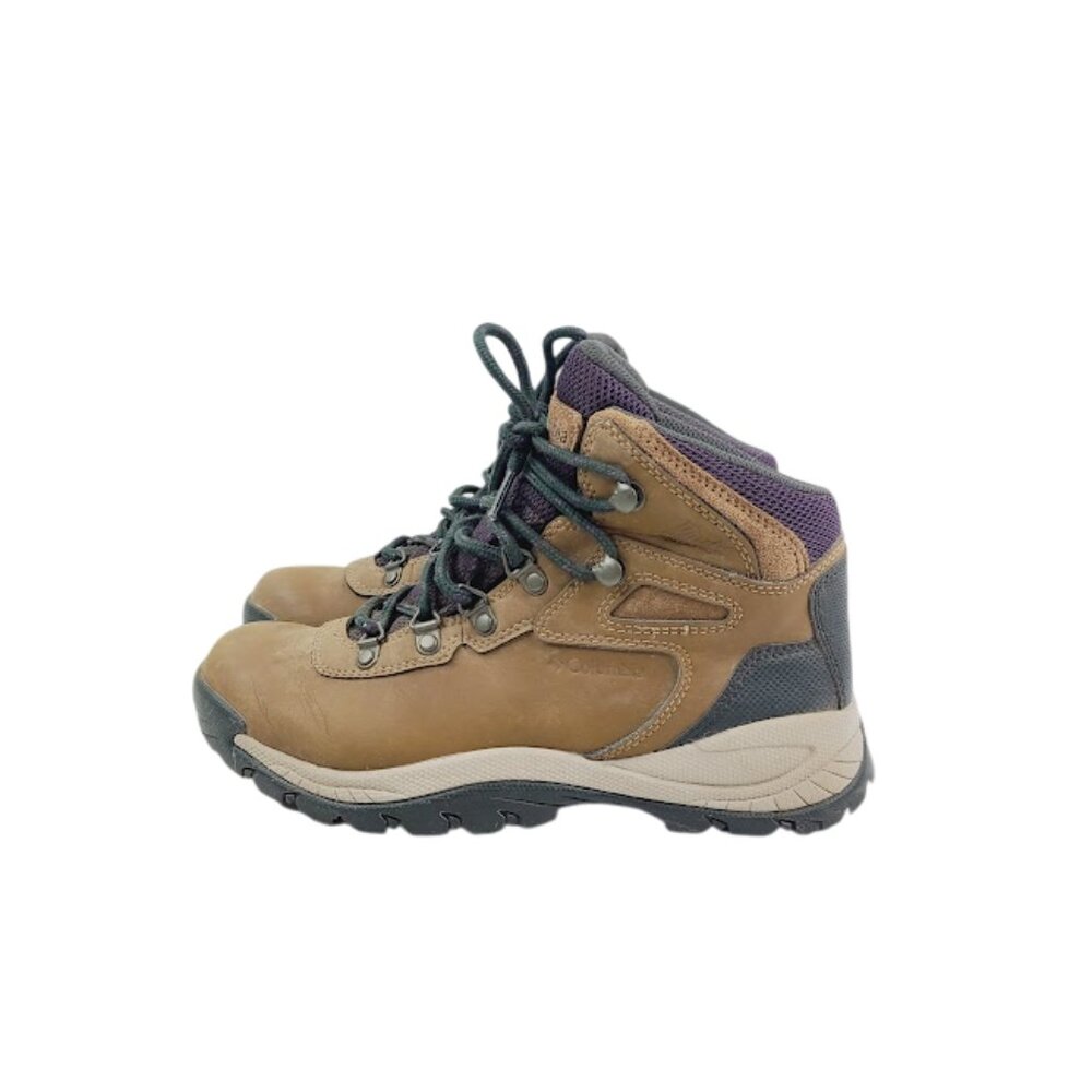Columbia Women's Tan Newton Ridge Plus BL3783-234 Ankle Trail Hiking Boot Size 7
